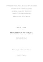 prikaz prve stranice dokumenta Maja Pelević : Nevidljiva