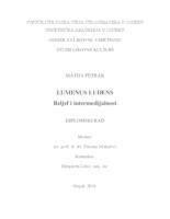 prikaz prve stranice dokumenta LUMENUS LUDENS Reljef i intermedijalnost 