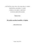 prikaz prve stranice dokumenta Hrvatsko narodno kazalište u Osijeku
